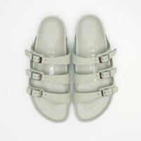 Klapki damskie BIRKENSTOCK FLORIDA LENB PURE SAGE HEX 1029450 kolor szary