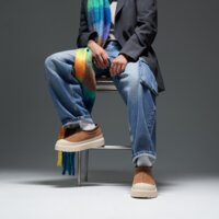 Męskie klapki UGG M TASMAN WEATHER HYBRID 1144096-cwtc kolor brązowy