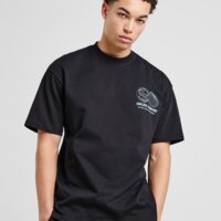 Koszulka męska UNLIKE HUMANS T-SHIRT WIRED TEE BLK-BLK ulhtm10222007 kolor czarny