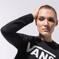 Damska bluza VANS BLUZA CLASSIC V CREW vn0a4s97blk1 kolor czarny