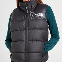 Damski bezrękawnik THE NORTH FACE   BEZRĘKAWNIK LOGO HOODED PADDED GILET nf0a7zi2jk31 kolor czarny