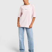 Koszulka damska THE NORTH FACE T-SHIRT GRADIENT FLOW OVERSIZE TEE nf0a8f7ybp61 kolor różowy