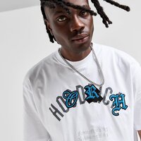 Koszulka męska HOODRICH T-SHIRT SHADOW TEE WHT/BLU hr-0424-0159 kolor biały