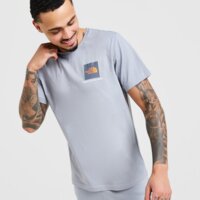 Koszulka męska THE NORTH FACE T-SHIRT FINE BOX T T.WINDS/ORG nf0a8cb5zdk1 kolor szary