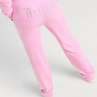 Spodnie damskie JUICY COUTURE SPODNIE DMNT HEART LOGO PNT PNK jcjdw378346 kolor różowy