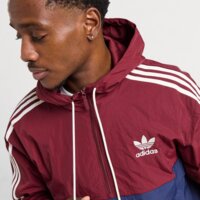 Męska kurtka przejściowa ADIDAS KURTKA WOVEN TR HZ WB jx5779 kolor bordowy