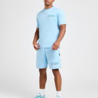 Męskie spodenki HOODRICH SZORTY GRAFFITI SHRT SKY hr-0324-0414 kolor niebieski