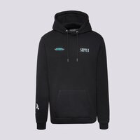SUPPLY & DEMAND BLUZA Z KAPTUREM FUSA HD BLK suptm16787090 kolor czarny