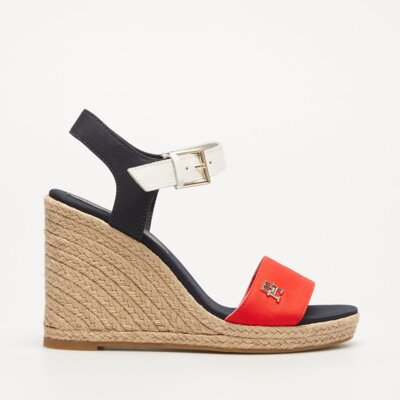 TOMMY HILFIGER STRIPES WEDGE SANDAL