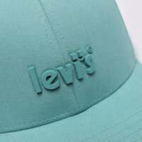 Damska  czapka z daszkiem LEVI'S CZAPKA POSTER LOGO FLEXFIT CAP d66250016 kolor zielony