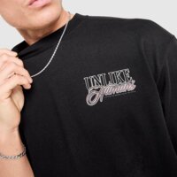 Koszulka męska UNLIKE HUMANS T-SHIRT CANTON ulhtm10476007 kolor czarny