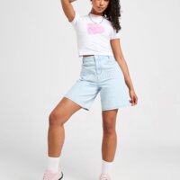 Spodenki damskie HOODRICH SZORTY FRONT SCRIPT JORT LIGHT BLUE hw01250325 kolor niebieski