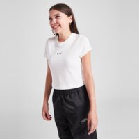Koszulka dziecięca NIKE T-SHIRT G NSW TEE SS SLIM MOD CROP hf7010-100 kolor biały