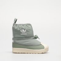 Dziecięce buty outdoor ADIDAS SUPERSTAR 360 BOOT I ig5077 kolor zielony