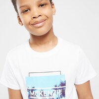 Koszulka dziecięca MCKENZIE T-SHIRT SUNSET PALM TEE WHT B mcktjb16318010 kolor biały
