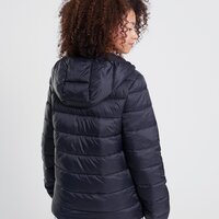 Kurtka zimowa CHAMPION KURTKA ZIMOWA HOODED POLYFILLED JACKET 116867kk001 kolor czarny