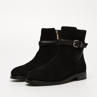 Damskie buty TOMMY HILFIGER ELEVATED ESSENTIAL BOOT SUEDE fw0fw07482bds kolor czarny