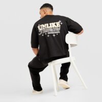 Koszulka męska UNLIKE HUMANS T-SHIRT STEEL TEE BLK-BLK ulhtm10509007 kolor czarny