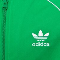 Bluza dziecięca ADIDAS BLUZA ROZPINANA SST TRACK TOP BOY in4744 kolor zielony