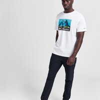 Koszulka męska COLUMBIA T-SHIRT SHALDON TEE WHT cmatm10128010 kolor biały
