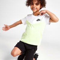 Koszulka dziecięca NIKE T-SHIRT COLOUR BLOCK CHEVRON T-SHIRT/SHORT 86j417e2i kolor czarny