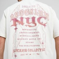 Koszulka męska SUPPLY&DEMAND T-SHIRT MEGA TEE GRY-VGY suptm18089325 kolor beżowy