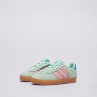 Buty dziecięce ADIDAS GAZELLE CF EL I jp7135 kolor miętowy