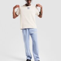 Koszulka męska NEW ERA T-SHIRT MLB SMALL LOGO NYY NEW YORK YANKEES 60669185 kolor beżowy