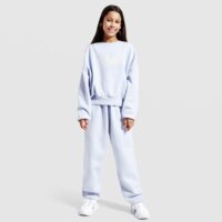 Spodnie dziecięce NIKE SPODNIE G NSW CLUB FLC LSE PNT GFX if1728-057 kolor niebieski