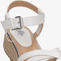 Klapki damskie U.S. POLO ASSN KATE001 kate001-whi kolor beżowy