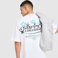 Koszulka męska SUPPLY&DEMAND T-SHIRT BROOKLYN suptm18075010 kolor biały