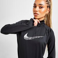 Damska bluza NIKE BLUZA ROZPINANA W NK DF SWOOSH RUN MDLYR dm7769-010 kolor czarny