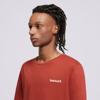 Koszulka męska TIMBERLAND T-SHIRT FRONT AND BACK LOGO tb0a2psaeod1 kolor bordowy