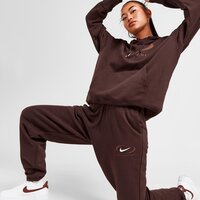 Spodnie damskie NIKE SPODNIE NSW PHNX FLC HR OS PANT PRNT fn7716-227 kolor brązowy