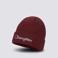 Damska czapka zimowa CHAMPION CZAPKA ZIMOWA BEANIE CAP 805103rs501 kolor bordowy