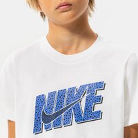 Koszulka dziecięca NIKE T-SHIRT U NSW TEE CORE BRANDMARK 4 BOY do1825-100 kolor biały