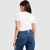 Koszulka damska SUPPLY&DEMAND T-SHIRT SLIM SUTTON suptw17658010 kolor biały