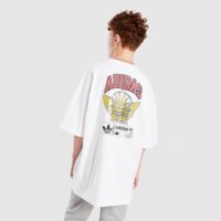 Koszulka dziecięca ADIDAS T-SHIRT WORLD TOUR kv8429 kolor biały