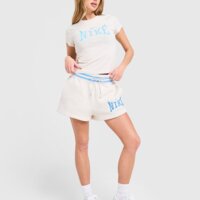 Spodenki damskie NIKE SZORTY W NK PHNX FLC HR 4IN ir5005-104 kolor beżowy