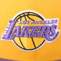 Damska  czapka z daszkiem NEW ERA CZAPKA NBA BASIC LOS ANGELES LAKERS 10861623 kolor żółty