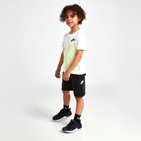 Koszulka dziecięca NIKE T-SHIRT COLOUR BLOCK CHEVRON T-SHIRT/SHORT 86j417e2i kolor czarny