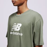 Koszulka męska NEW BALANCE T-SHIRT NB ESSENTIALS LOGO TEE mt31541don kolor khaki