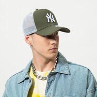 Męska czapka z daszkiem NEW ERA CZAPKA LEAGUE ESS 9FORTY TRUCKER NYY NOV NEW YORK YA 12523894 kolor khaki