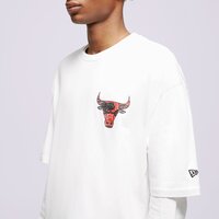 Koszulka męska NEW ERA T-SHIRT INFILL TEAM LOGO OS BULLS CHICAGO BULLS 60332136 kolor biały