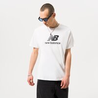 Koszulka męska NEW BALANCE T-SHIRT NB ESSENTIALS LOGO TEE mt31541wt kolor biały