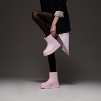 Damskie buty ADIDAS ADIFOM SUPERSTAR BOOT W ie0389 kolor różowy