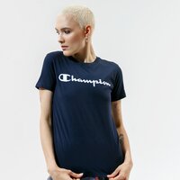 Koszulka damska CHAMPION T-SHIRT CREWNECK T-SHIRT 114780bs501 kolor granatowy