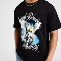 Koszulka męska SUPPLY&DEMAND T-SHIRT PEGS TEE suptm17698007 kolor czarny