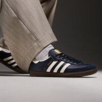 Męskie buty ADIDAS SAMBA OG id2056 kolor niebieski