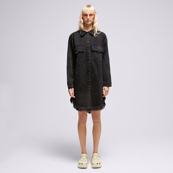 adidas★DENIM 3S DRESS ADIDAS DENIM 3S DRESS JD3108 Women's Black Short Dresses
